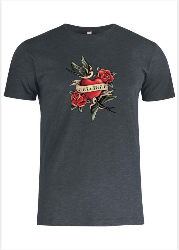 T-shirt svart herr tattoo